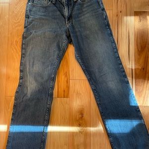 Men’s LLBean flannel lined Standard Fit Jeans